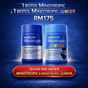 Mindtropic 1 Botol + Mindtropic Junior 1 Botol